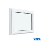 Пластиковое окно ПВХ VEKA одностворчатое 600x1000мм (ВхШ) Двухкамерное