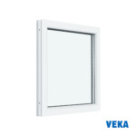 Пластиковое окно ПВХ VEKA глухое 600x600ММ (ВхШ) Двухкамерное