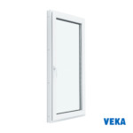 Пластиковое окно ПВХ VEKA одностворчатое 1160x800мм (ВхШ) Двухкамерное